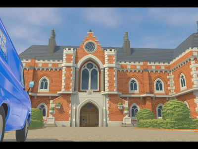 Wash Lara Croft’s Mansion in the PowerWash Simulator Tomb Raider Pack Home Croft Manor