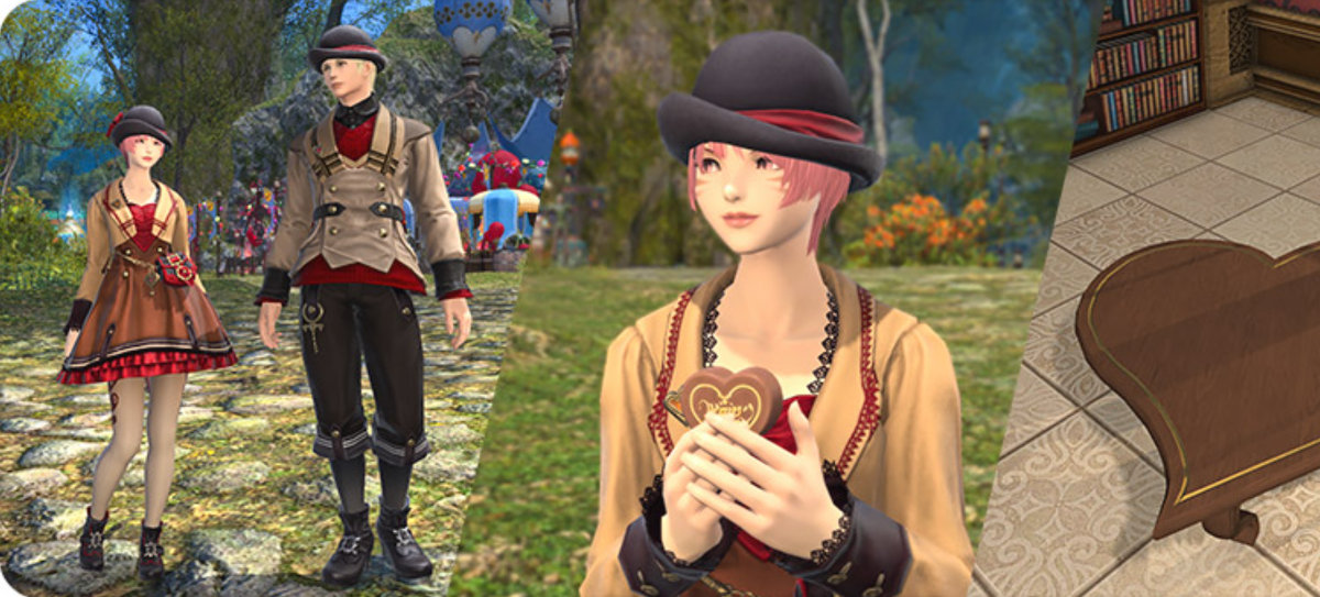 FFXIV Valentione’s Day 2023 Adds Eat Chocolate Emote, Gear