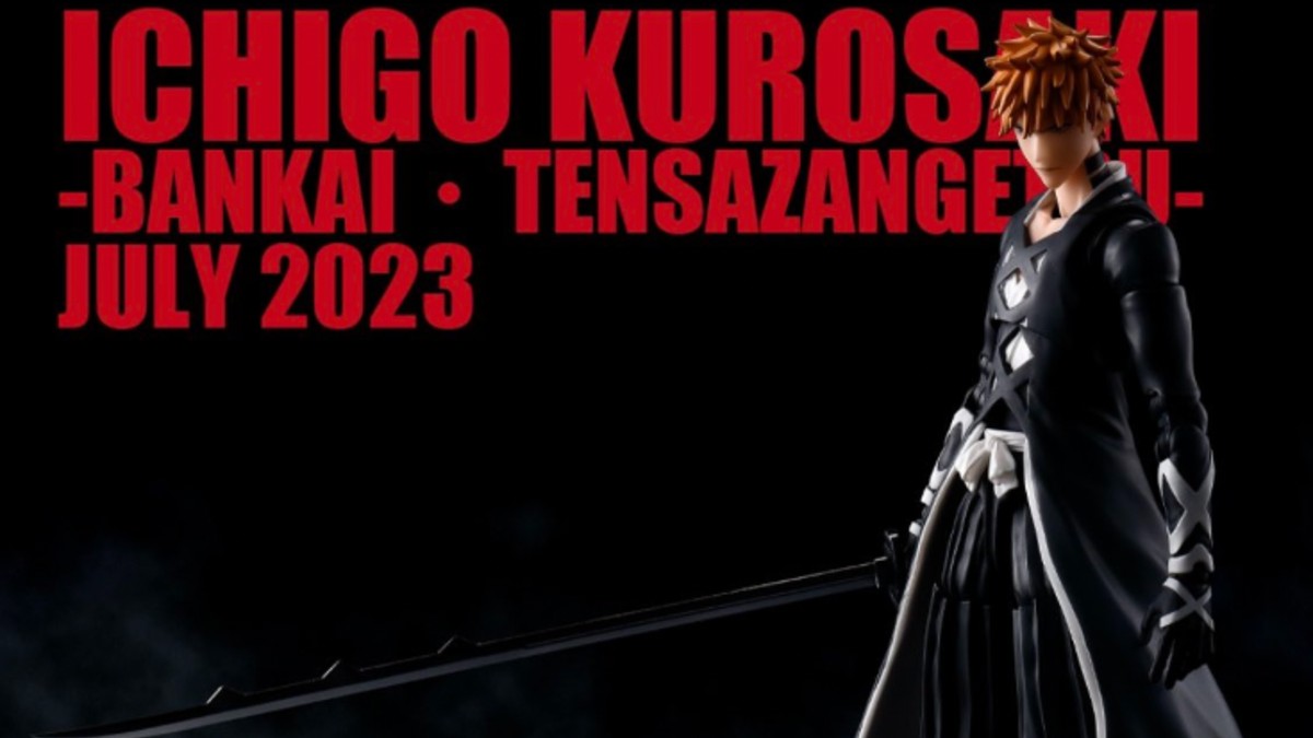 Bleach Ichigo SH Figuarts Figure Dated, Renji Announced