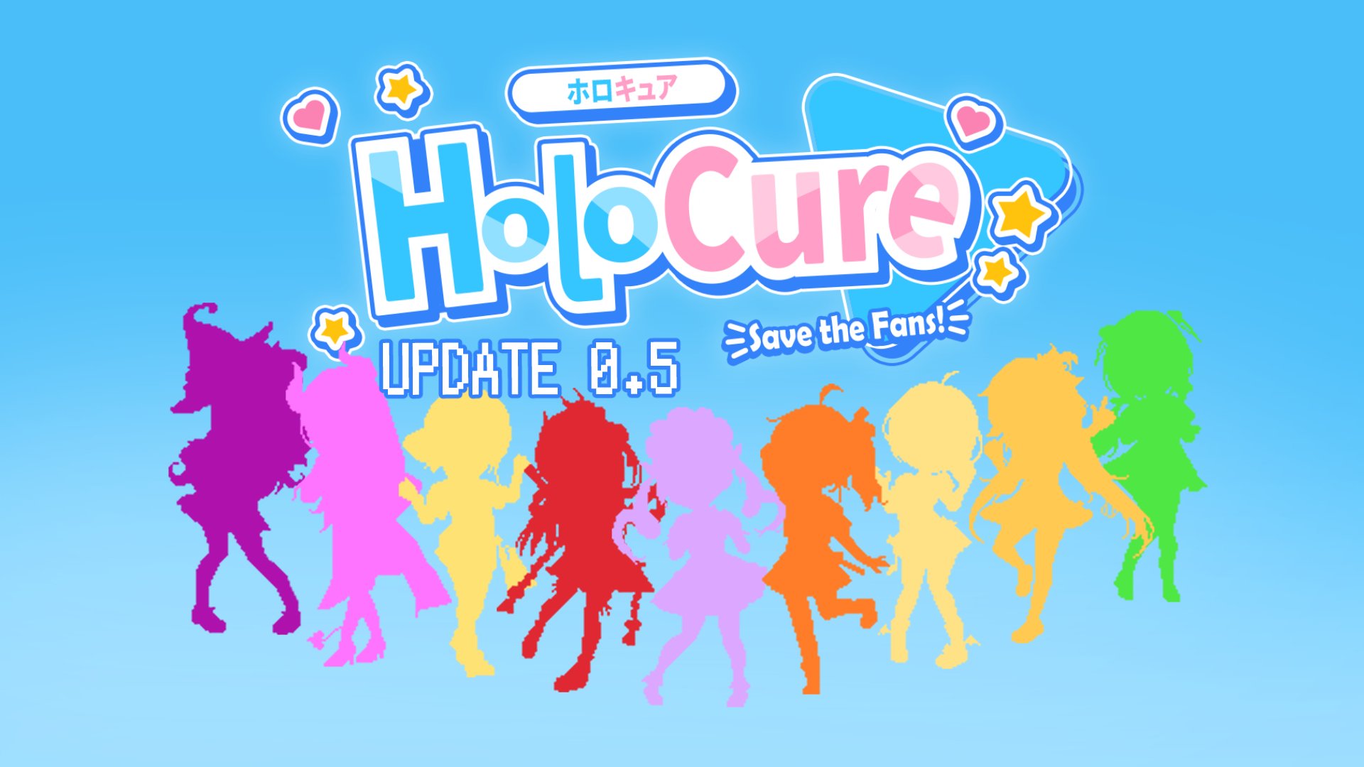 Holocure Game Update Adds 1st and 2nd Hololive Generation Members