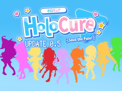 Holocure Game Update Adds 1st and 2nd Hololive Generation Members