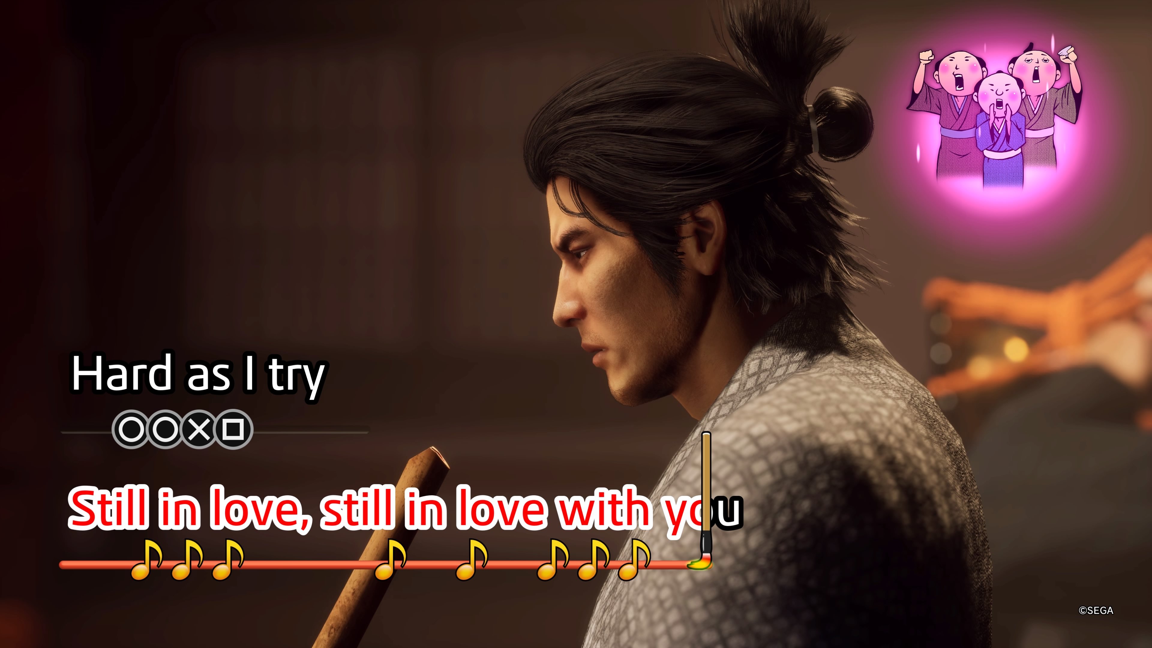 How to Unlock Karaoke in Like a Dragon: Ishin Baka Mitai