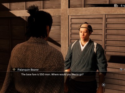 How to Fast Travel in Like a Dragon: Ishin with a Palanquin