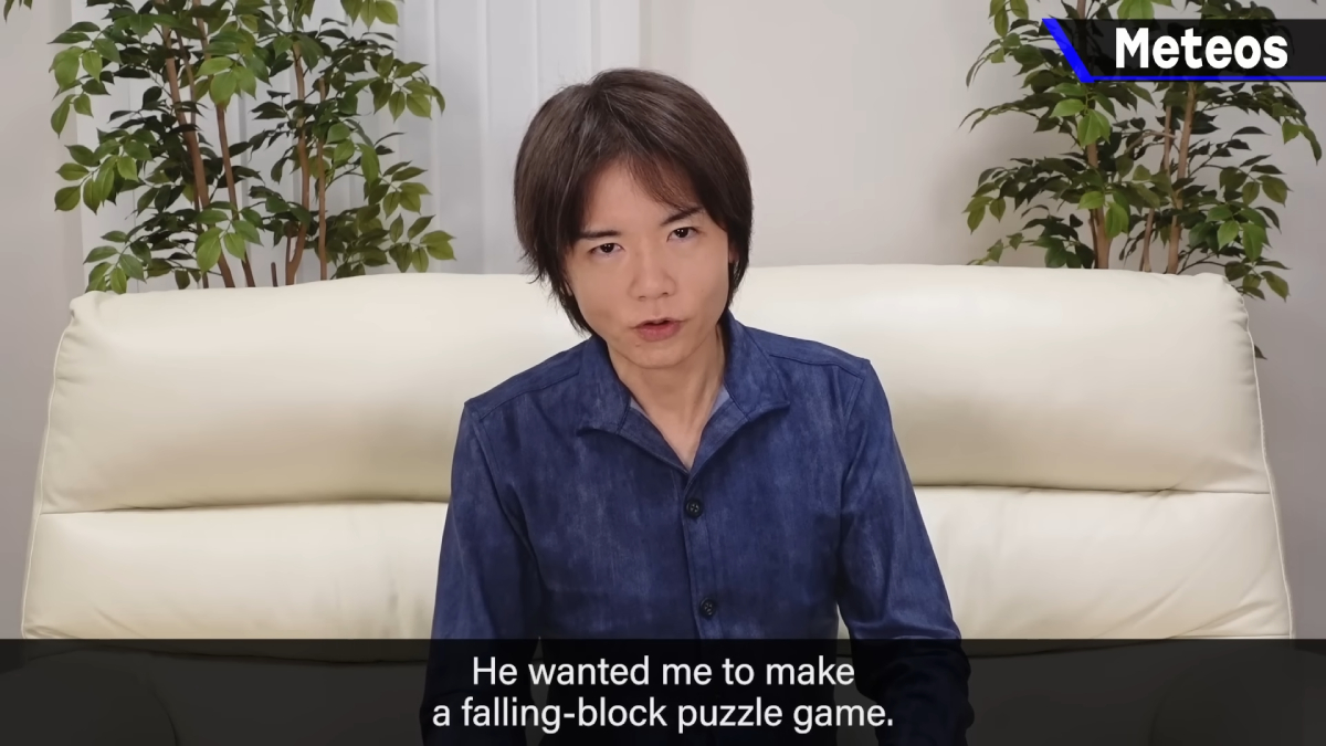 Masahiro Sakurai talks Meteos development