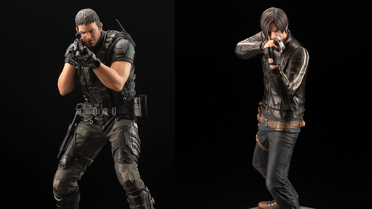 resident evil vendetta figures chris leon header