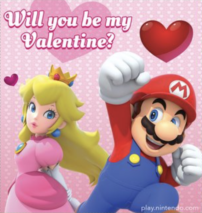 Nintendo Valentine’s Day Cards Include Kirby, Mario, and Pokemon Designs