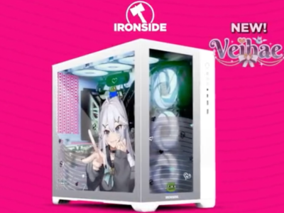 Ironside VShojo PC Case Sales Resume, Include Veibae