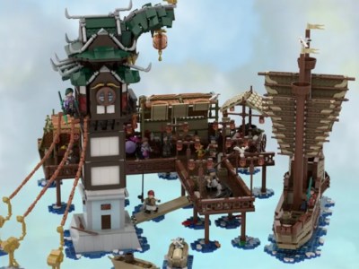 Genshin Impact Lego Ideas Liyue Harbor Project Appears