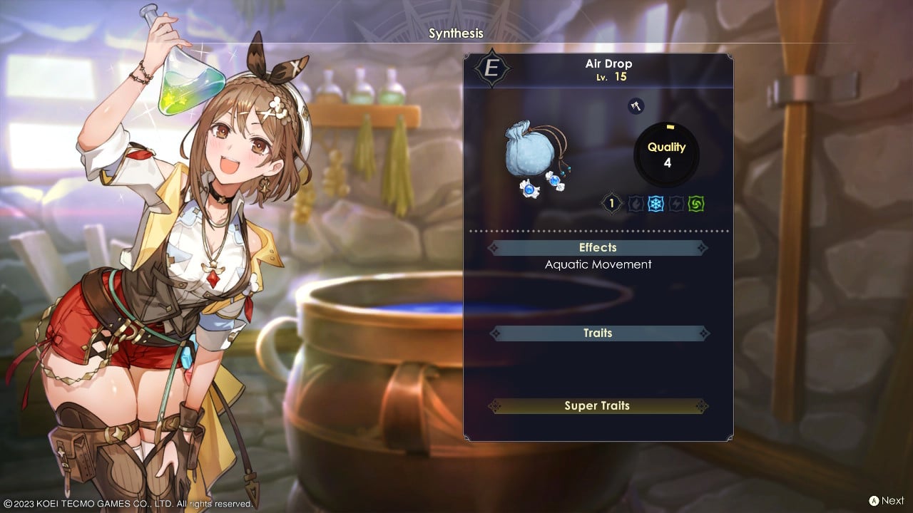 How to Make an Air Drop to Dive in Atelier Ryza 3