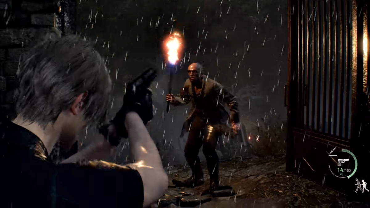 Resident Evil 4 Remake Rain