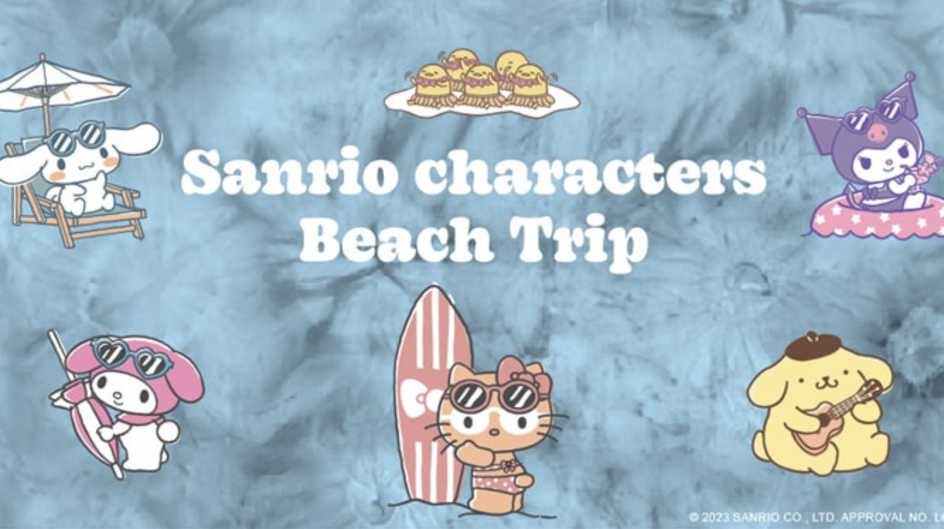 Uniqlo Sanrio Characters Beach Trip Shirts Appear