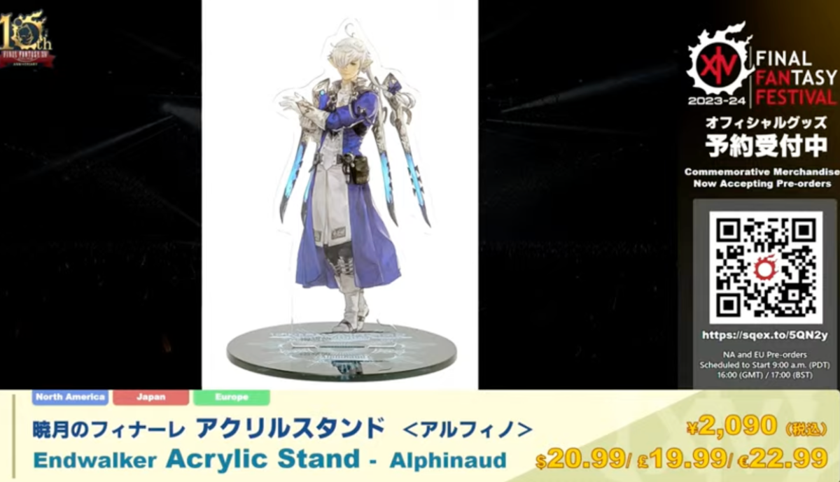 FFXIV Fan Festival Merchandise Includes Loporrit, Portly Porxie