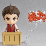 Apollo Justice Ace Attorney Nendoroid hold it