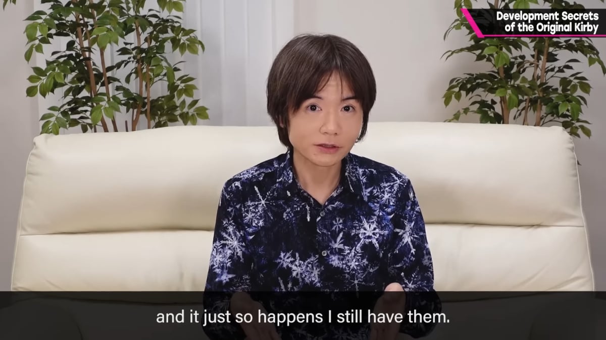 Masahiro Sakurai Kirby Development