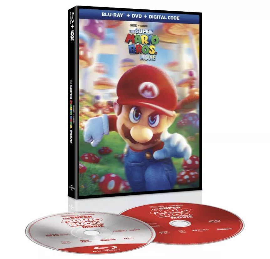 Super Mario Bros Movie Blu-ray and DVD Pre-orders Open