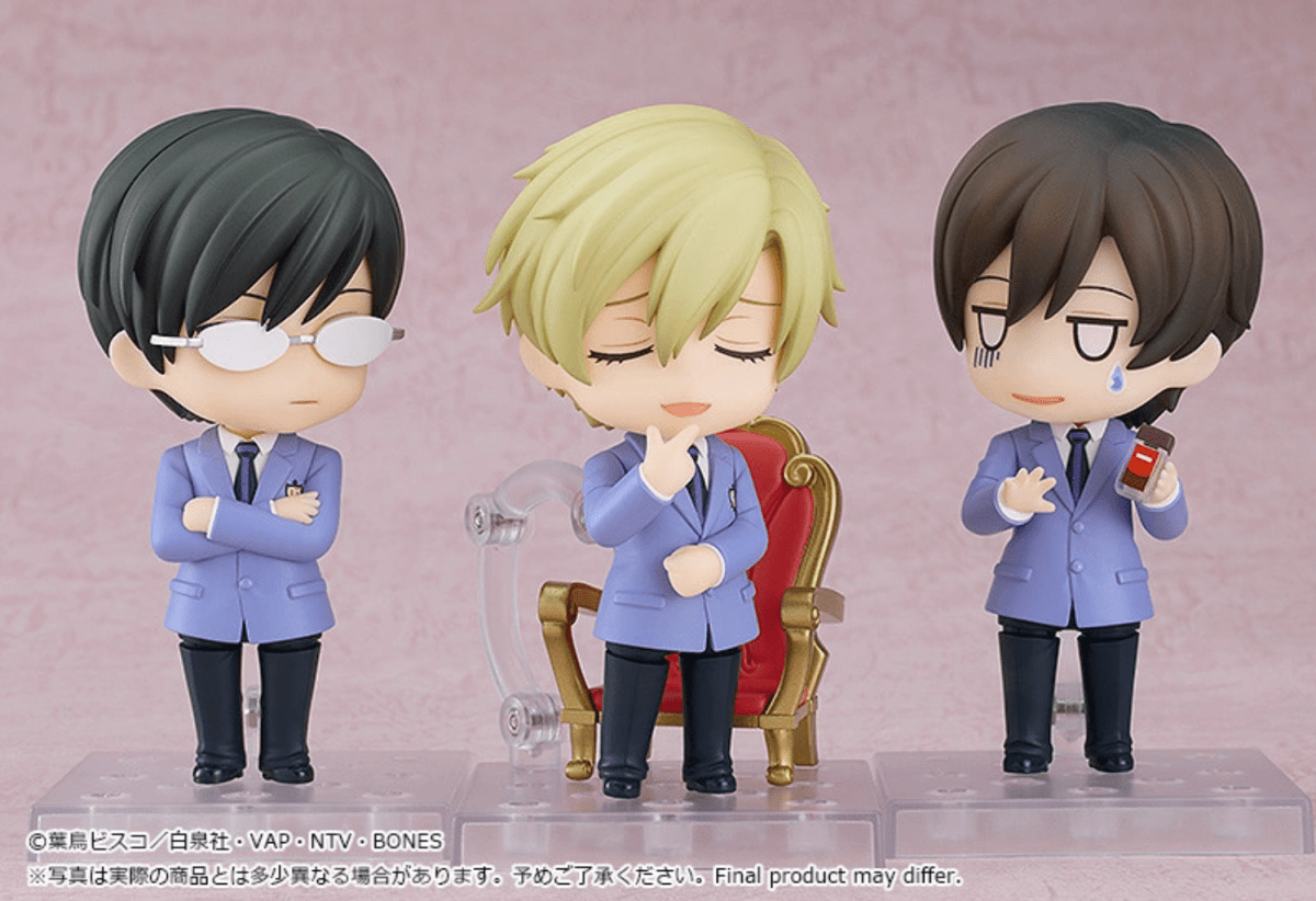 Ouran High School Host Club Nendoroids Arrive in August