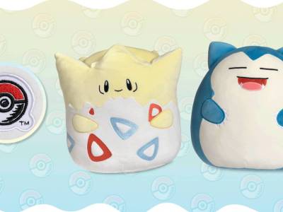 Snorlax and Togepi Squishmallow Appear at Pokemon Center