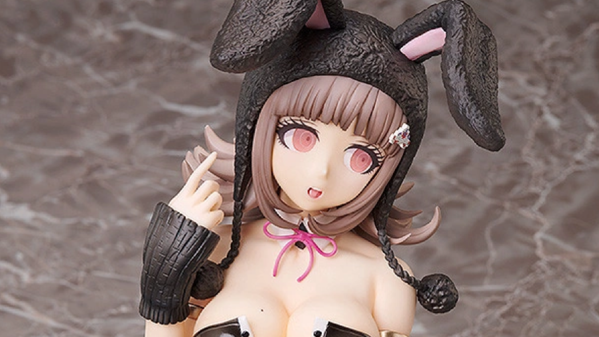 Nanami Chiaki Super Danganronpa 2 black Bunny figure header