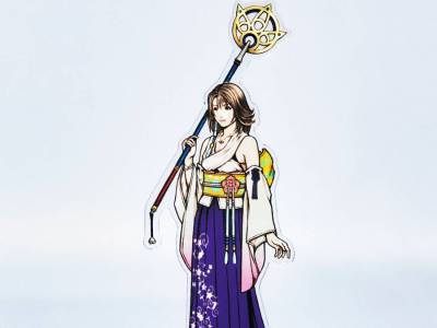 New Final Fantasy X Merchandise Includes Character Stands and Pins