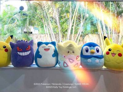New Pokemon Squishmallows are Piplup and Winking Pikachu