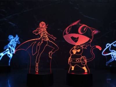 Otaku Lamps Launches Persona 5 Royal Character Acrylic Lamps