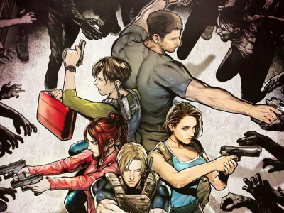 Resident Evil Death Island manga