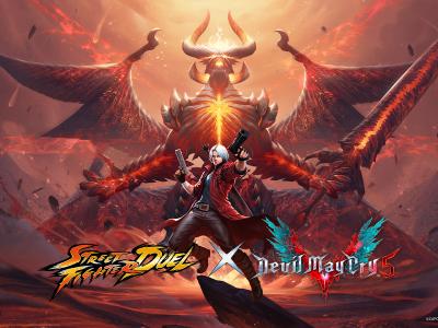 Street Fighter Duel Getting Dante from Devil May 5