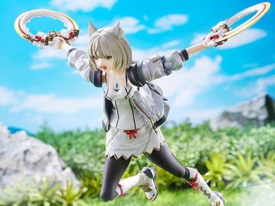 Xenoblade Chronicles 3 Mio Figure Can Wield her Dual Moonblades or Flute