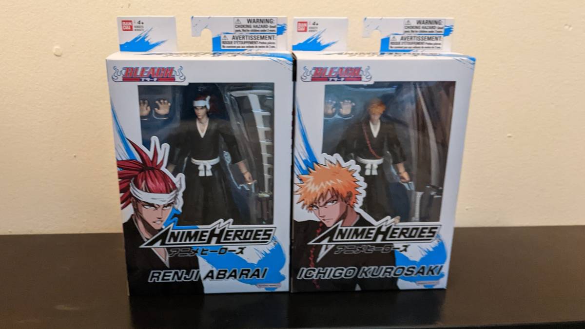 Bleach Anime Heroes Ichigo and Renji Figures Are a Good Start