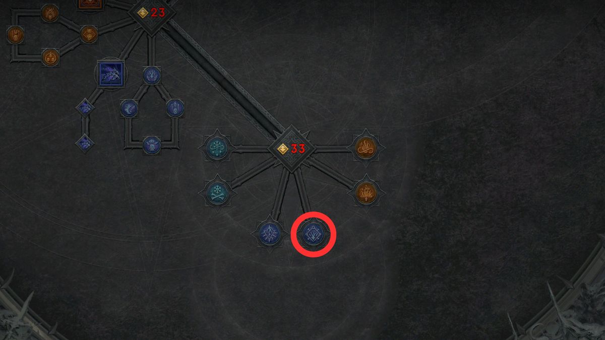 Sorcerer skill tree