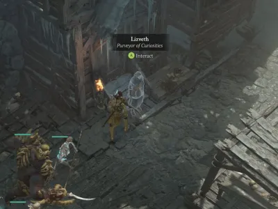 Screenshot of Lizveth in Diablo 4.