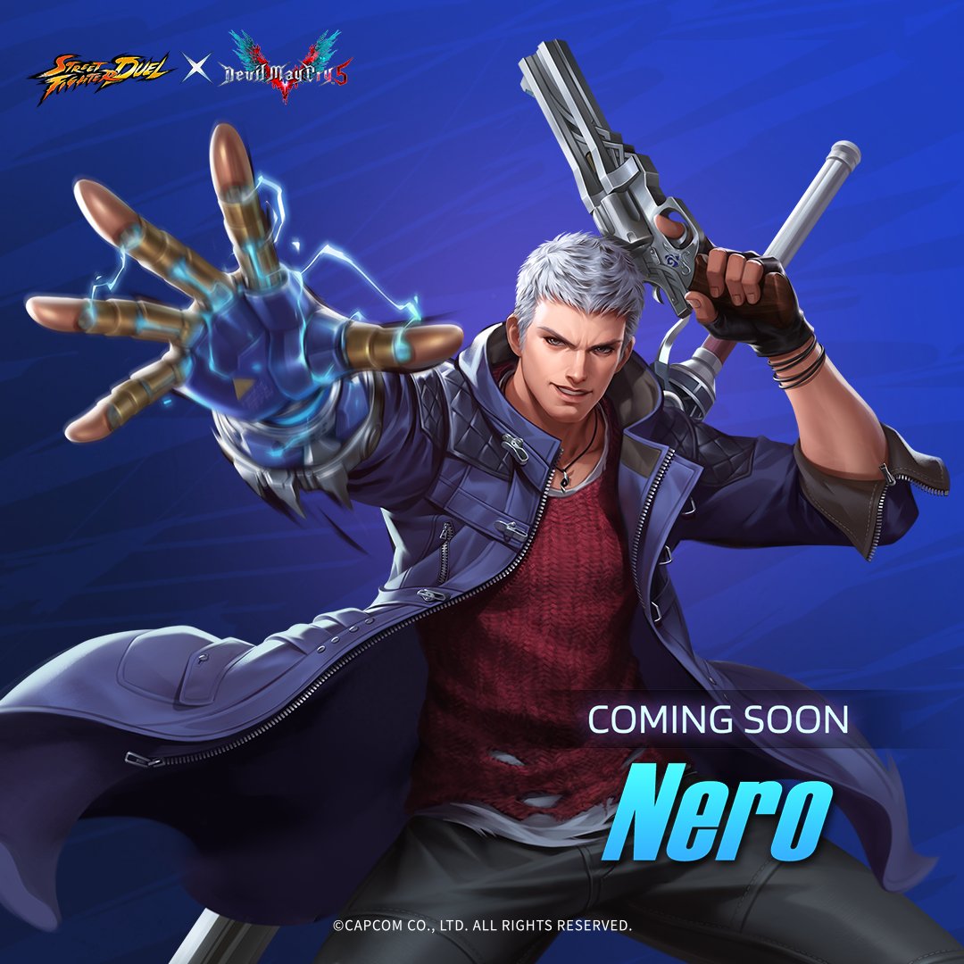 Next Street Fighter Duel Devil May Cry Event Adds Nero and Vergil