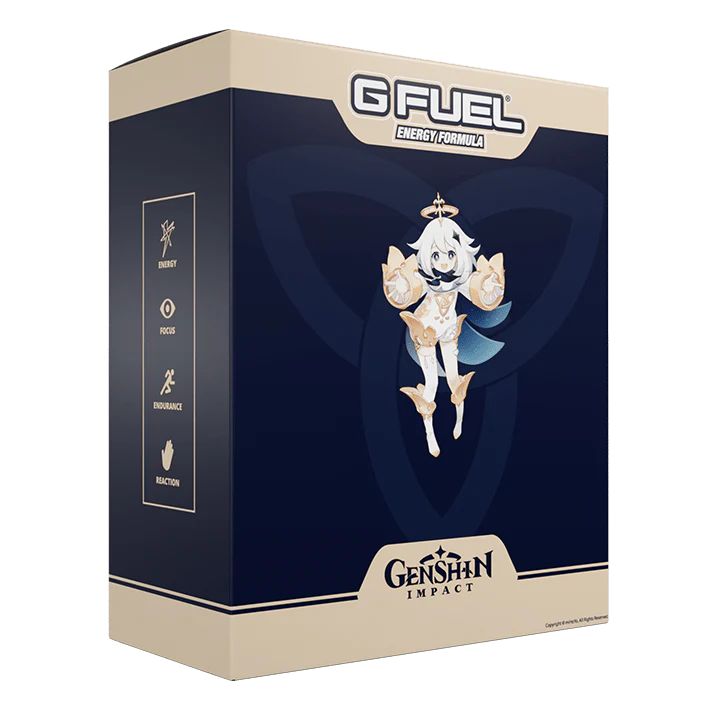 Genshin Impact G FUEL Traveler's Ale Collection Box