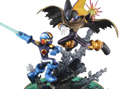 Mega Man Battle Network diorama figure