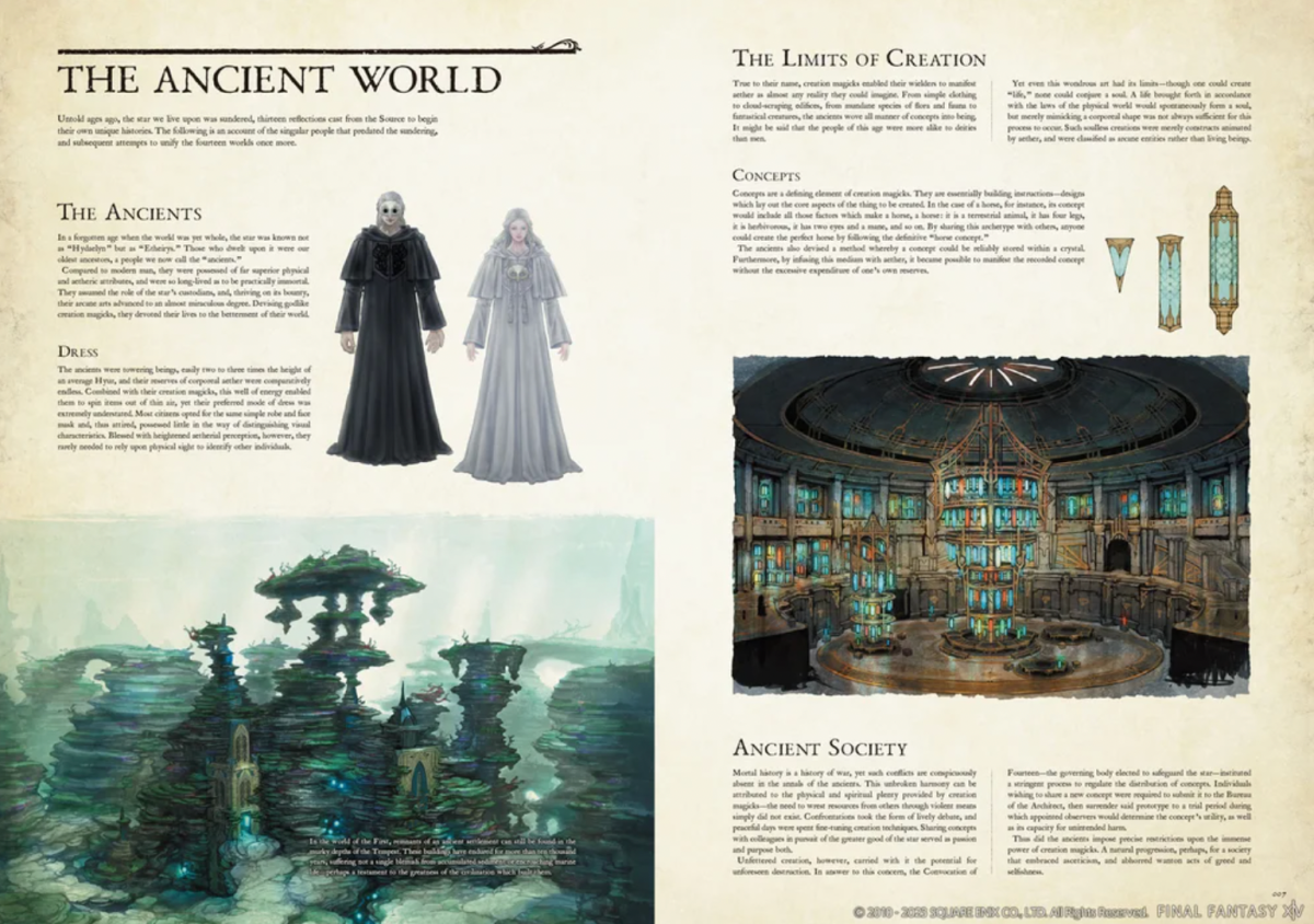 Encyclopaedia Eorzea: The World of Final Fantasy XIV III Covers Shadowbringers and Endwalker