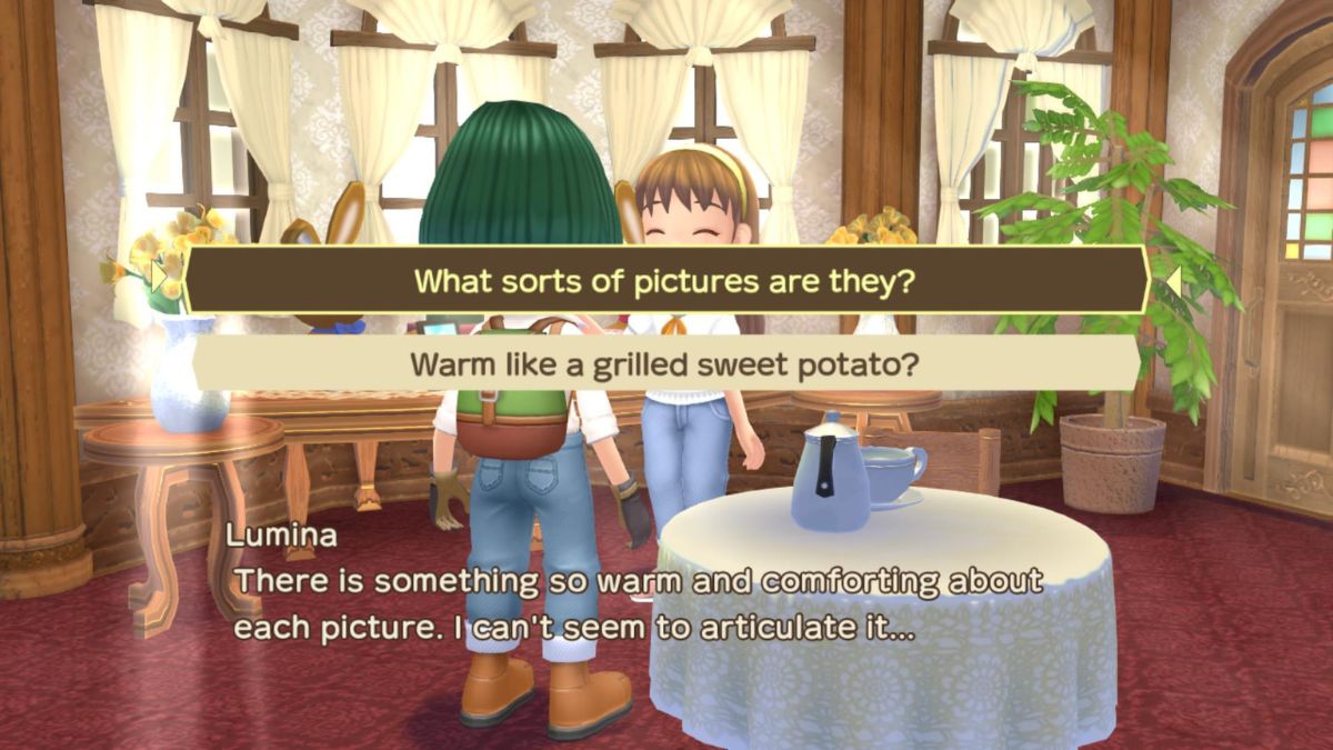 Lumina 2-Heart Event in Story of Seasons: A Wonderful Life.