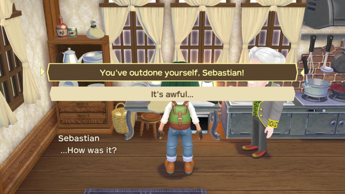 Lumina 3-Heart Event in Story of Seasons: A Wonderful Life.