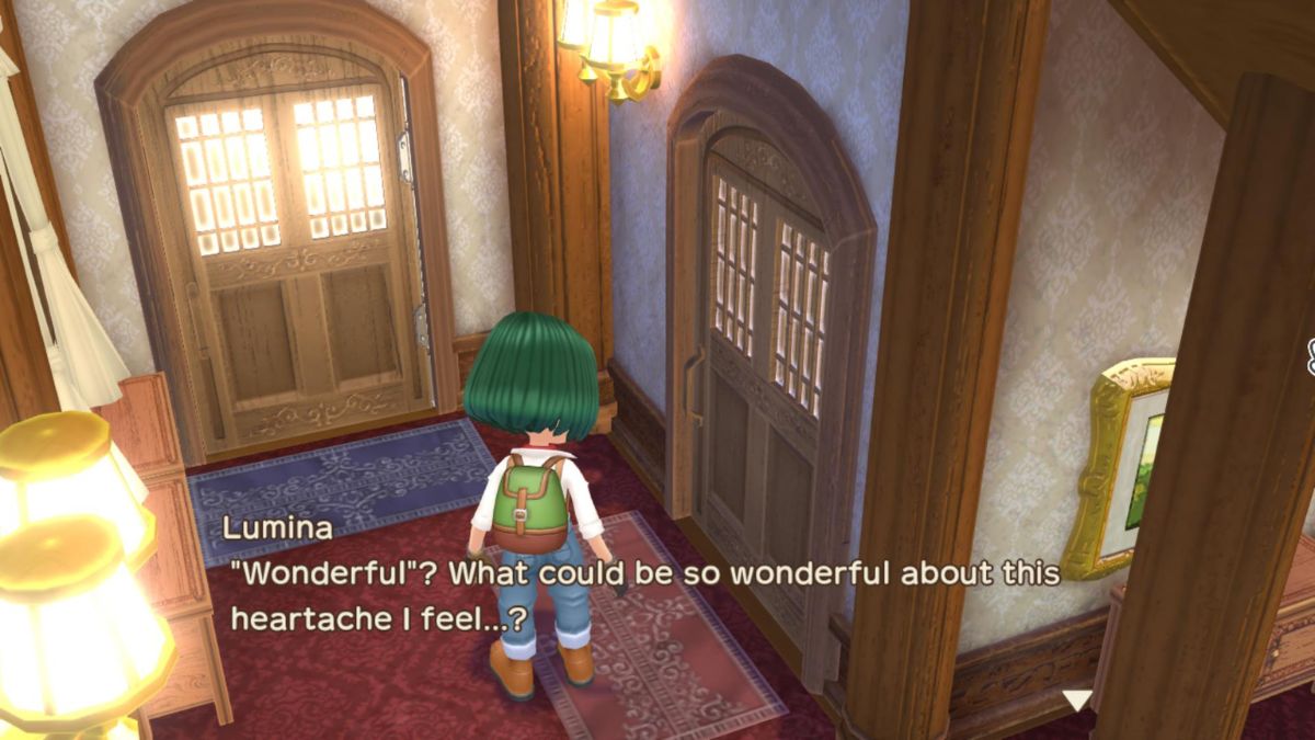 Lumina 3-Heart Event in Story of Seasons: A Wonderful Life.