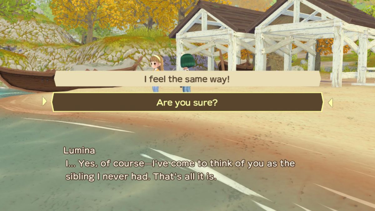 Lumina 4-Heart Event in Story of Seasons: A Wonderful Life.