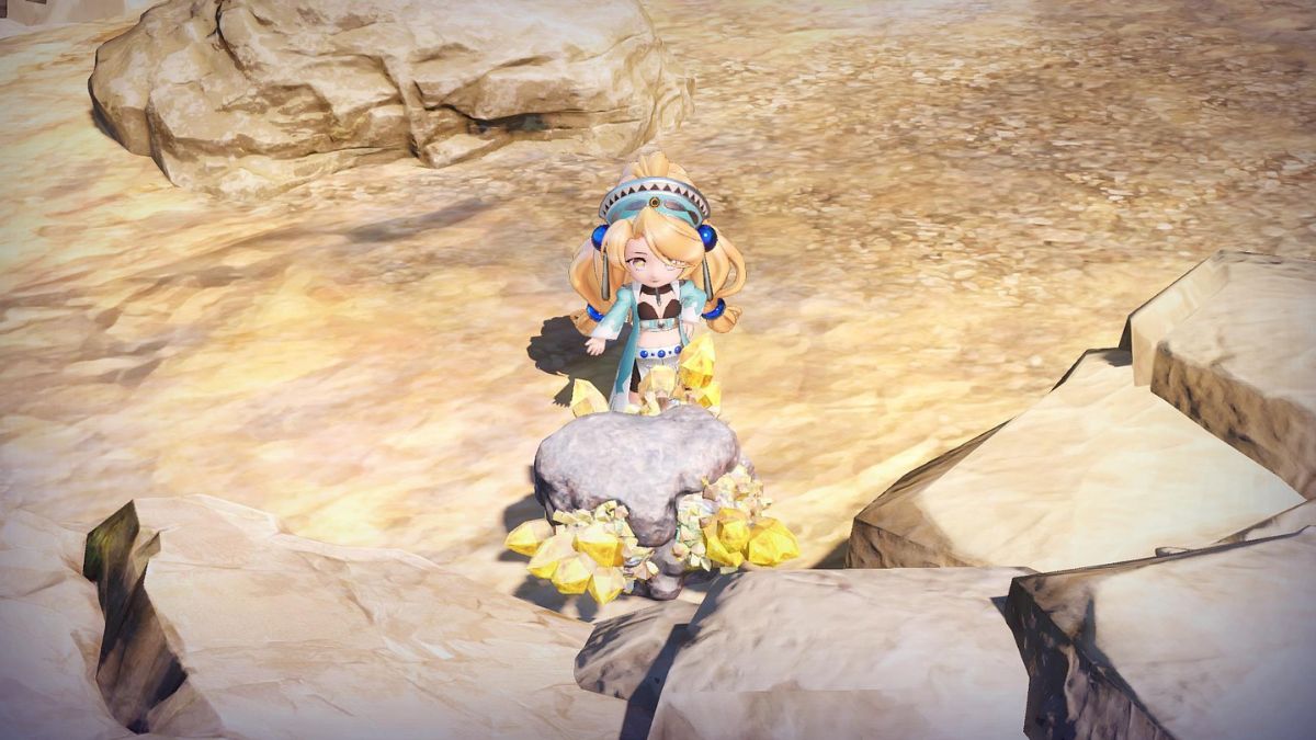 How to Get Golden Rock in Atelier Marie Remake.