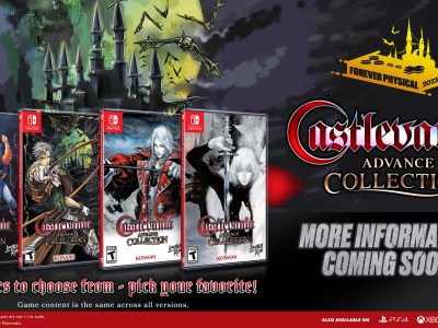 Limited Run Games announced Castlevania Advance Collection physical copies for the Switch, PS4, and Xbox One.