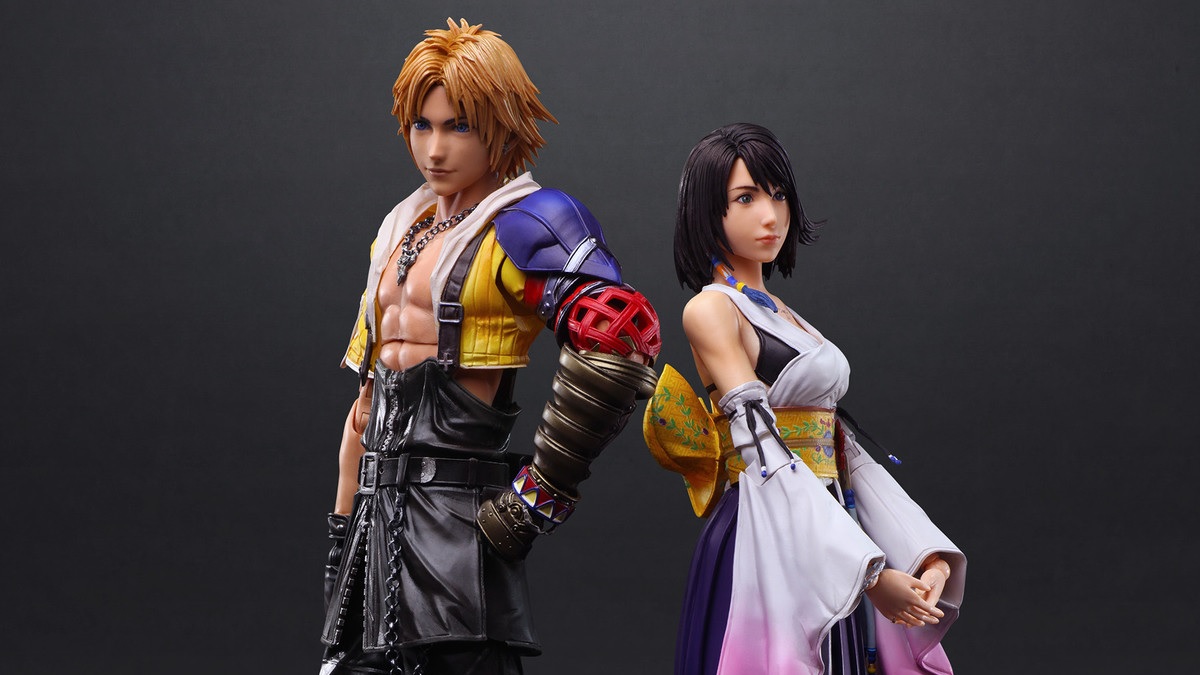 Final Fantasy X Play Arts Kai Tidus Yuna