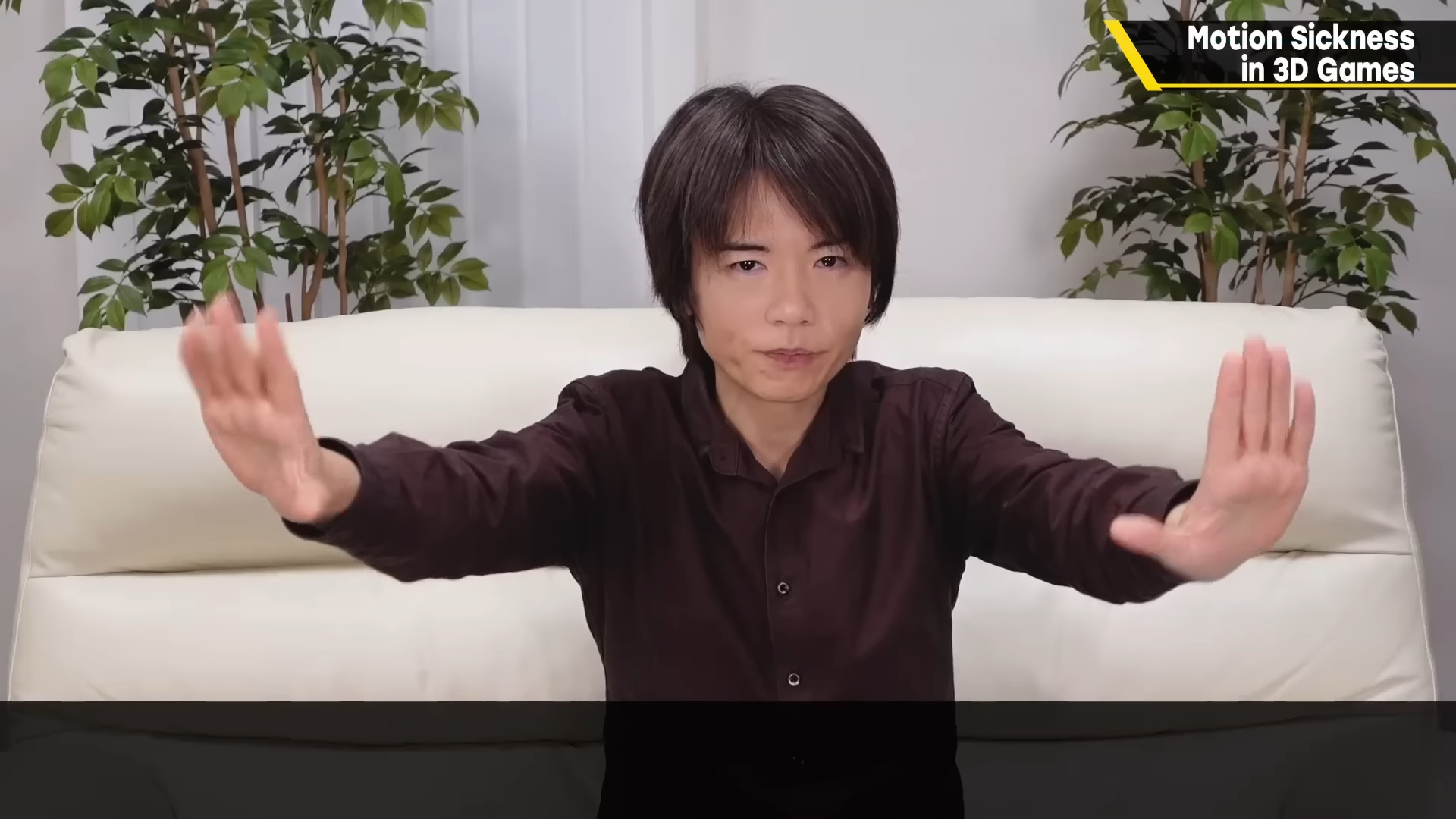 Masahiro Sakurai on Motion Sickness