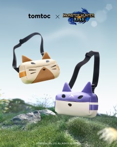 Monster Hunter Rise Sunbreak Tomtoc bags