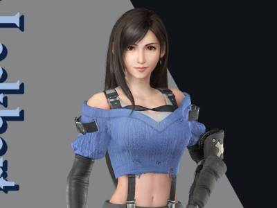 a Tifa final fantasy vii ever crisis costume