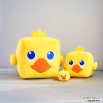 Chocobo and Moogle Square Plushies