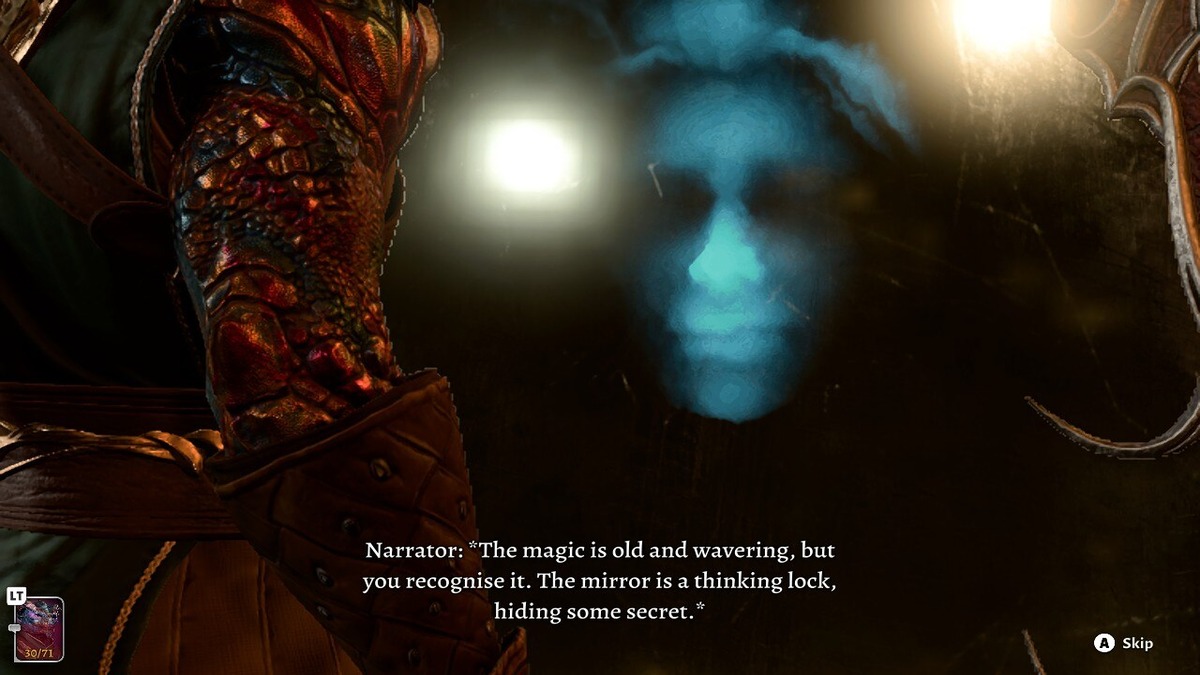 How to talk to the ornate mirror Baldur’s gate 3