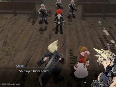 FFVII and Crisis Core FFVII Ever Crisis Screenshots Shared