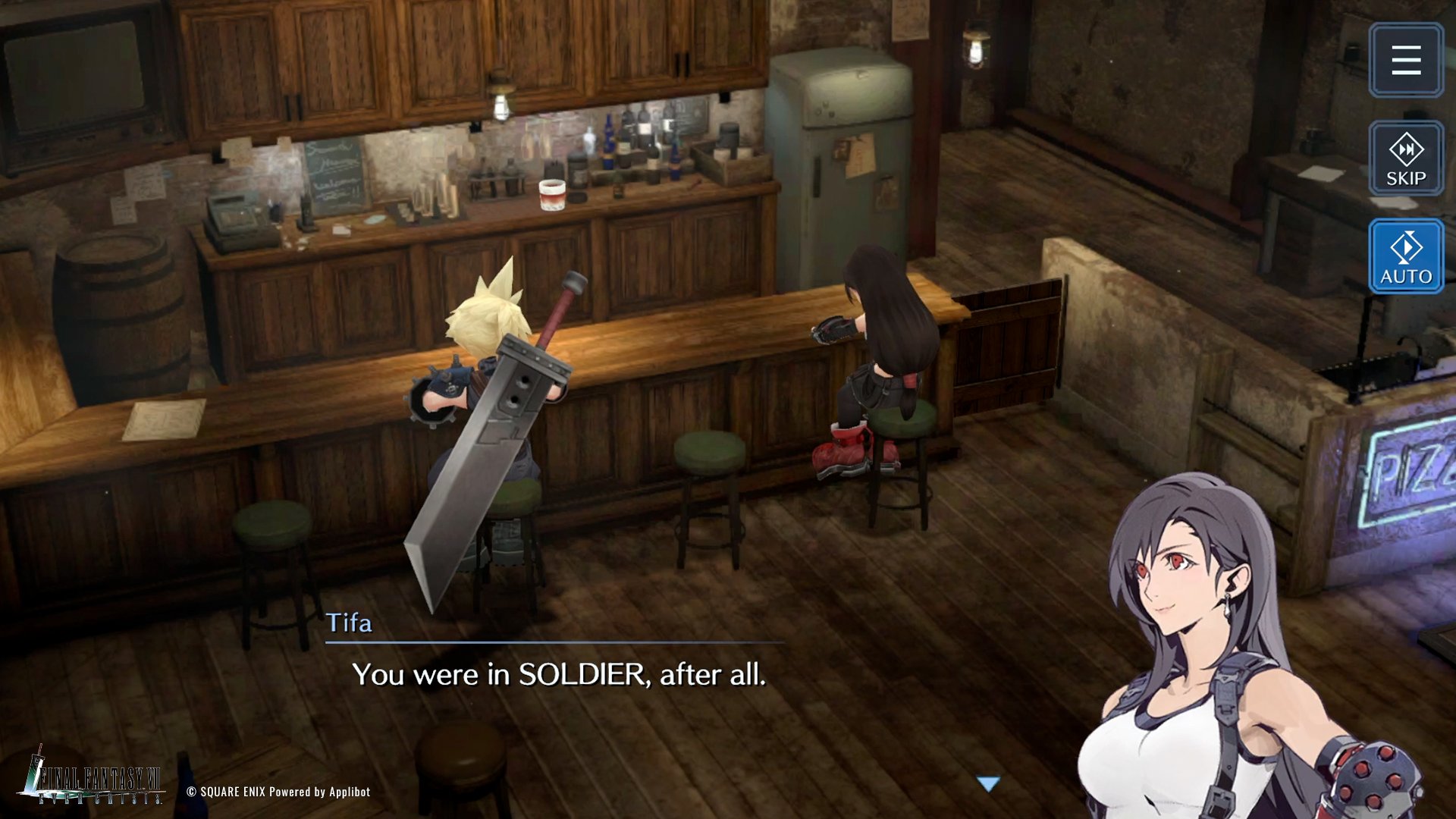 FFVII and Crisis Core FFVII Ever Crisis Screenshots Shared Release Date