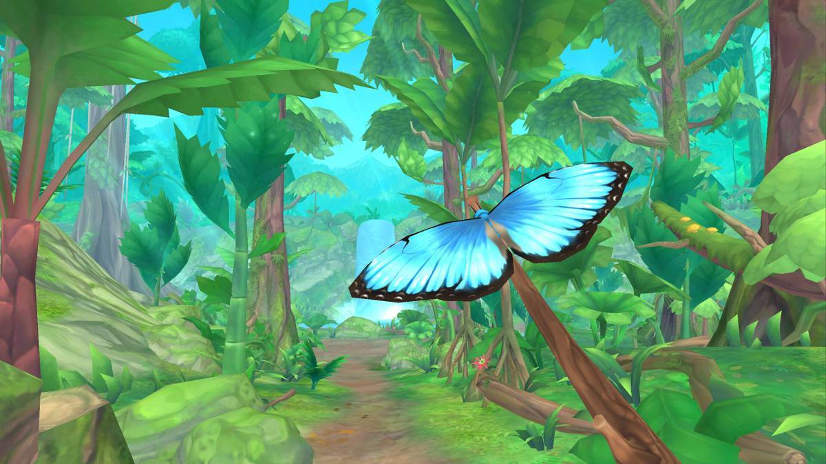 Flutter Away Is a Pleasant Walk in the Woods